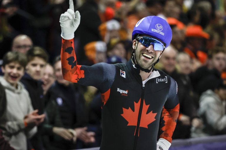 World Speed ​​Skating Championships |  Antoine Gélinas-Beaulieu, vice-world champion in the mass start