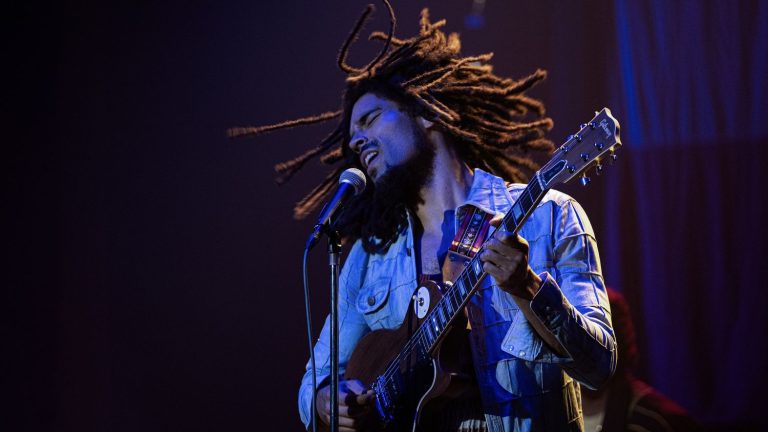 a desperately slick Hollywood biopic about the reggae icon