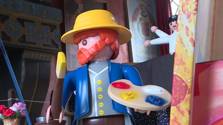 an exhibition to discover the history of art thanks to Playmobil at the Château d’Ancy-le-Franc