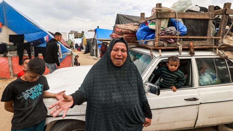 before the offensive in Rafah, the displaced “suffer because they have lost everything”