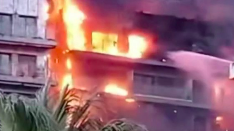 fire in residential building kills at least four