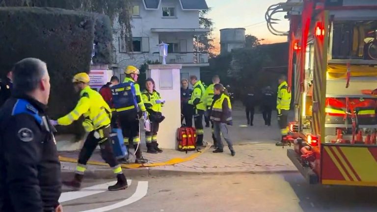 fire in retirement home in Madrid leaves two dead