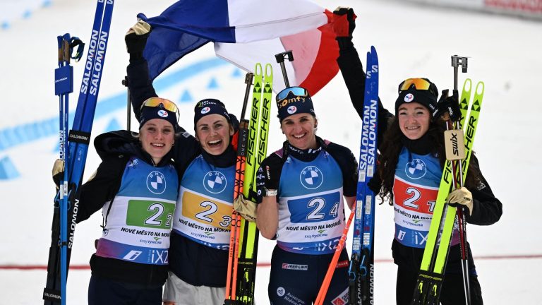 first world title in history for the French women’s relay