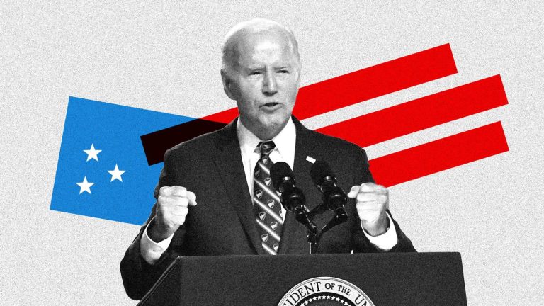 how Joe Biden tries to forget that he is campaigning at over 80 years old