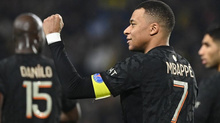 irritated substitute then released scorer, Kylian Mbappé had a contrasting evening in Nantes