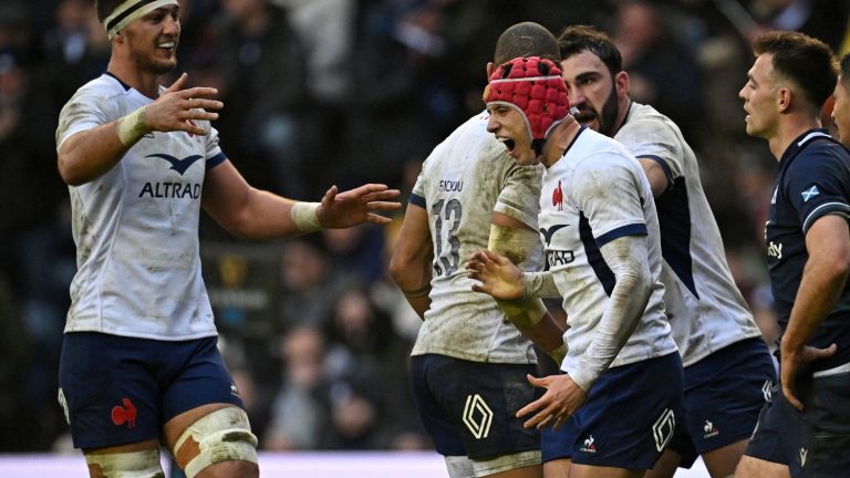 miraculously, the XV of France showers Scotland and signs its first victory since the elimination at the World Cup