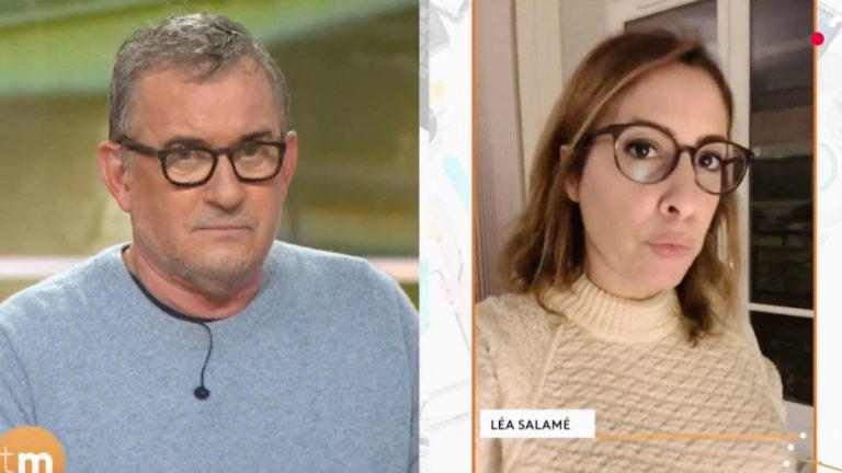 questioned by Léa Salamé, Christophe Dechavanne answers him directly in “Télématin”