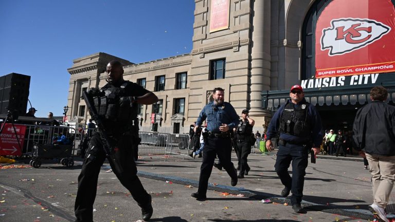 shooting leaves at least one dead and a dozen injured in Kansas City during the Super Bowl parade