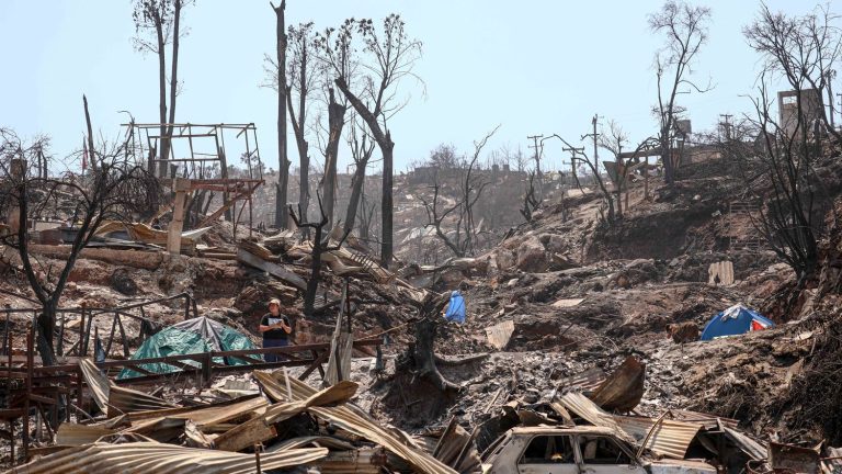 still in shock from the deadly fires in Chile, these residents are already ready to rebuild everything