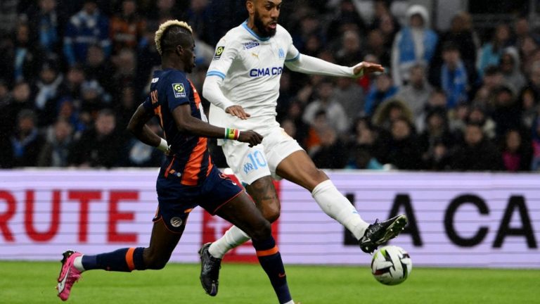 surprised from the start, OM in the lead at the break.. Follow the Ligue 1 match