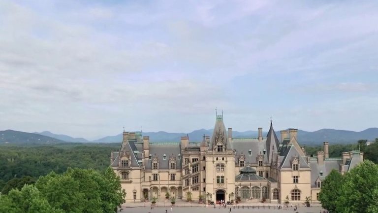 the Biltmore estate, the most French castle in America