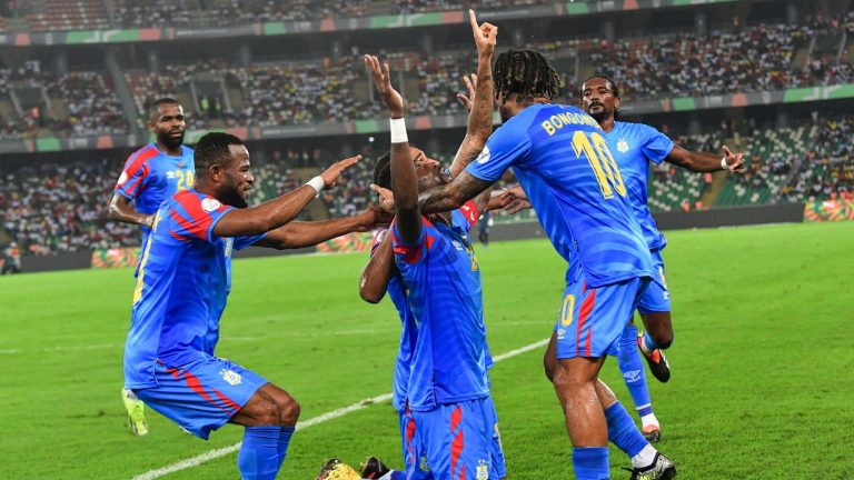 the Democratic Republic of Congo reaches the semi-finals without trembling against Guinea