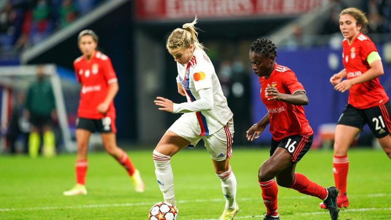 the Lyonnaises will face Benfica in the quarter-finals, the Parisiennes will face BK Häcken