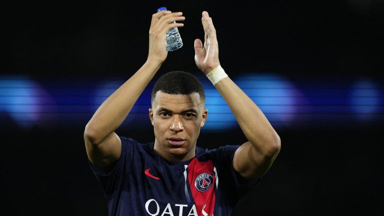 the recorded departure of Kylian Mbappé from PSG, a skillfully maintained blur