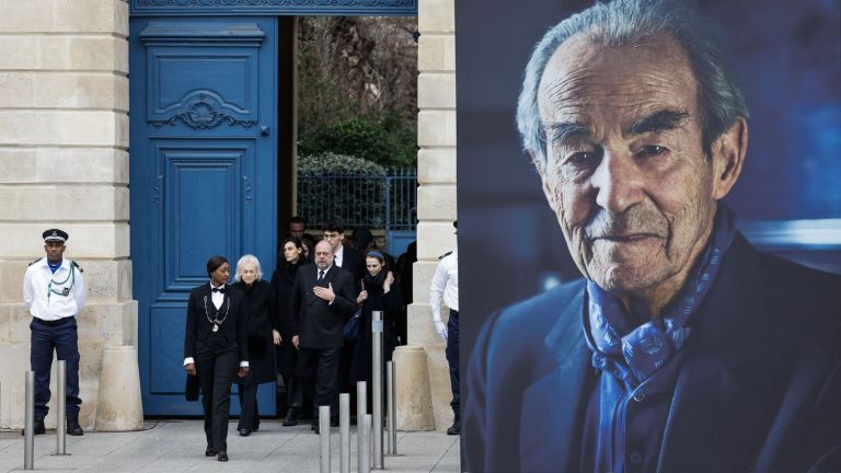 the testimony of the young people present at the national tribute to Robert Badinter