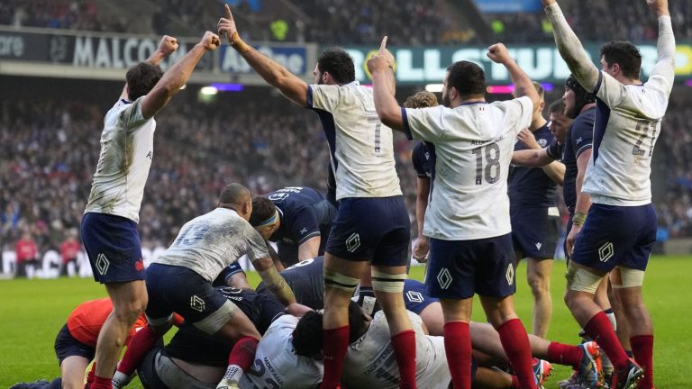 we explain to you why the referee did not award the Scottish try which would have cost France the victory