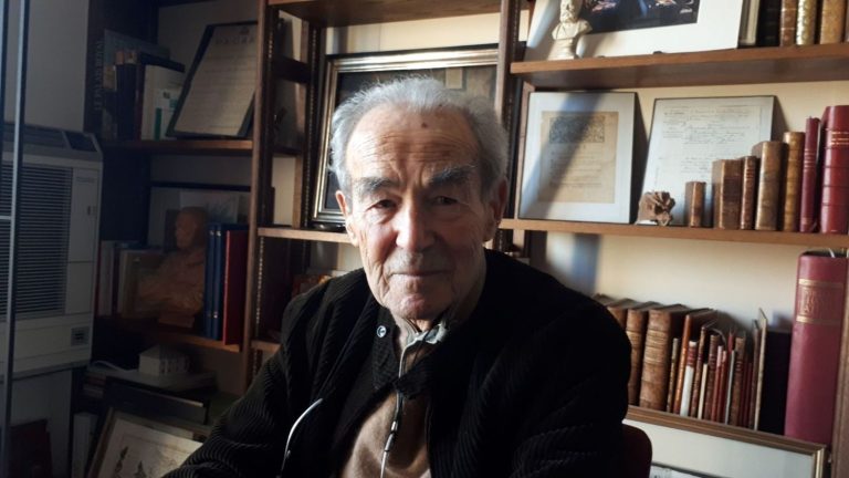 when Robert Badinter remembered his first visit to the Nazi camp