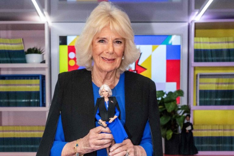 A Barbie in the image of Queen Camilla