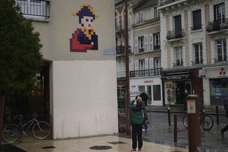 A mysterious artist leaves his mark in Paris