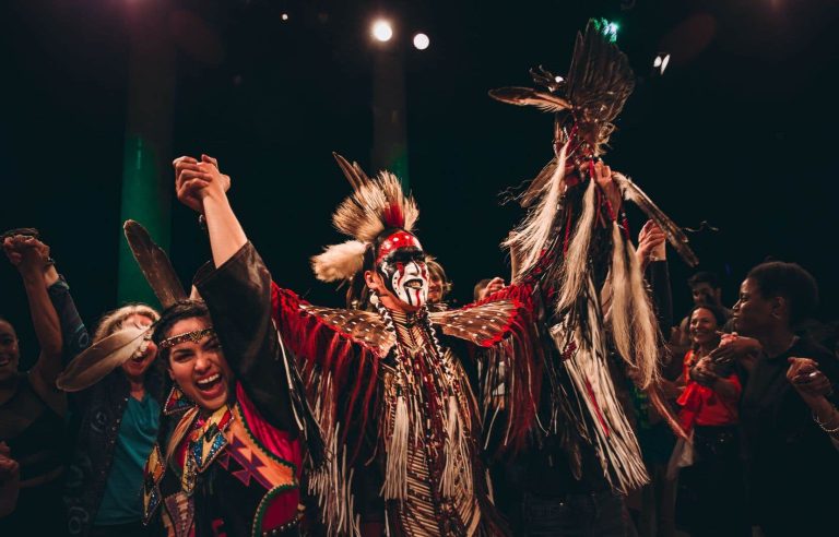 A powwow in the heart of the city