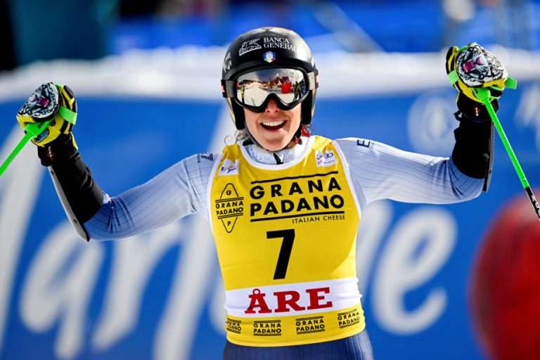 Alpine Skiing World Cup |  Federica Brignone wins the Are giant slalom