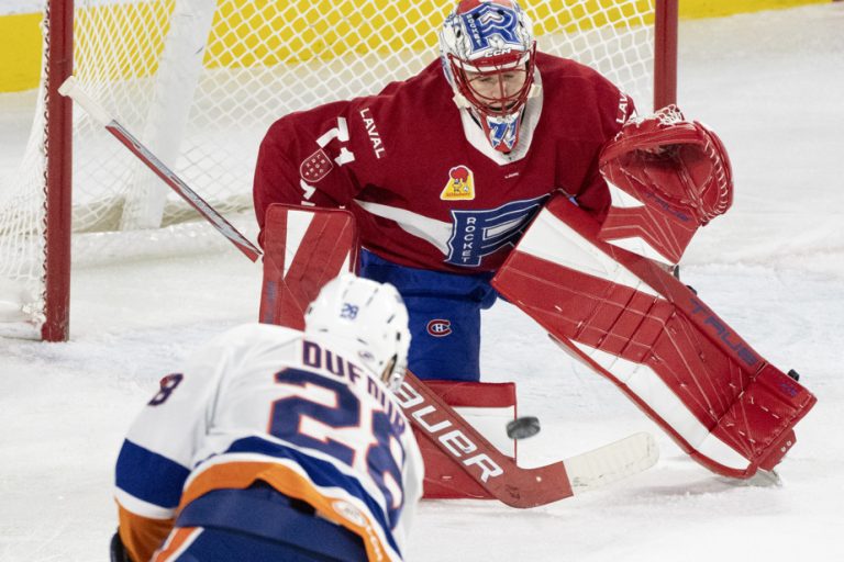 American League |  The Rocket easily beat the Islanders 5-1