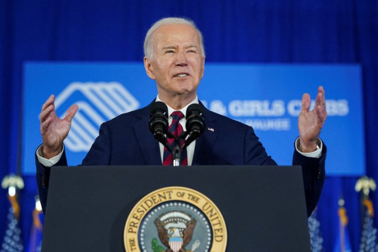 American presidential election |  Biden visits swing states in the Great Lakes region