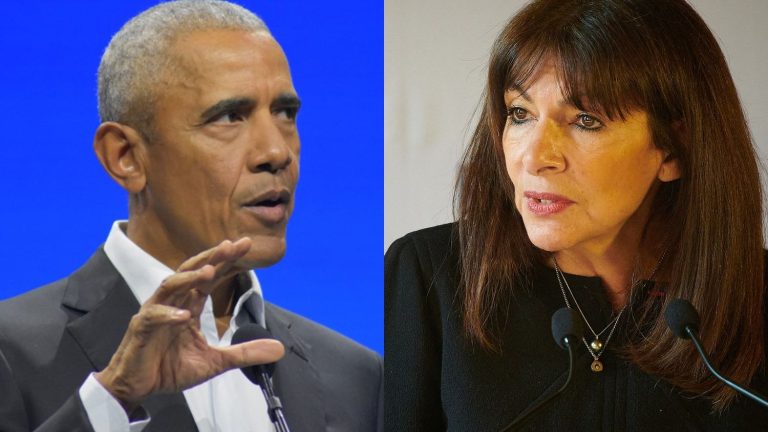 Anne Hidalgo met Barack Obama, visiting Paris on Friday