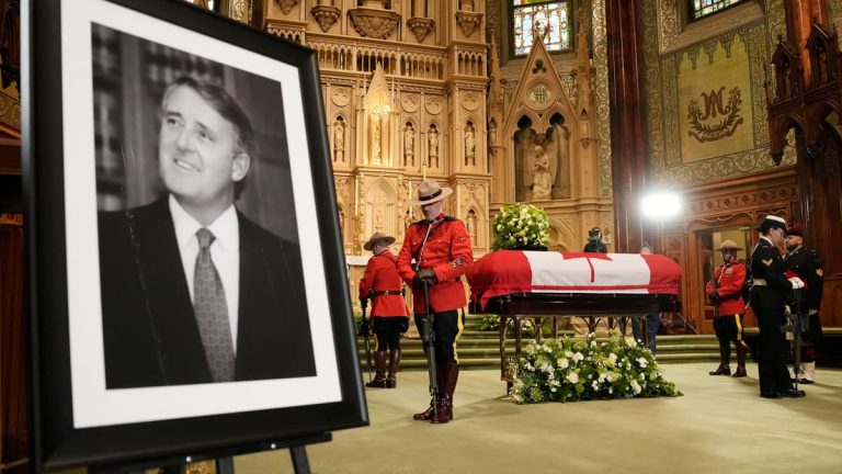 Ardent chapel for Brian Mulroney in Montreal