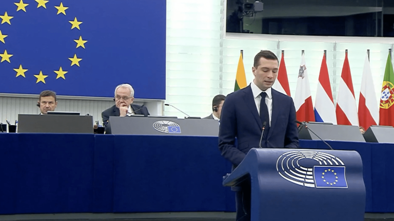 Are Jordan Bardella and the National Rally showing inconsistency in the European Parliament?