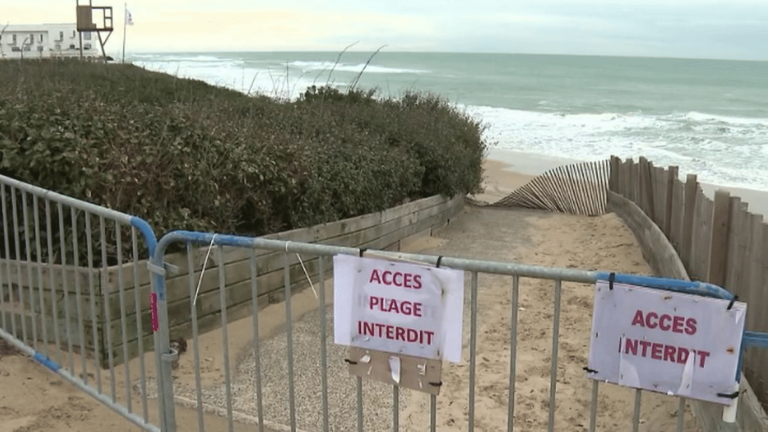 Biscarrosse beaches closed due to erosion