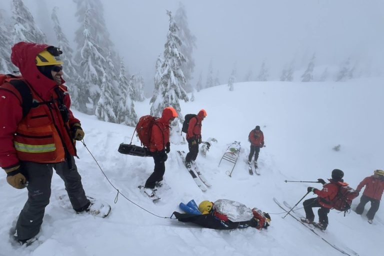 British Columbia |  Woman survives after being buried by avalanche for 20 minutes