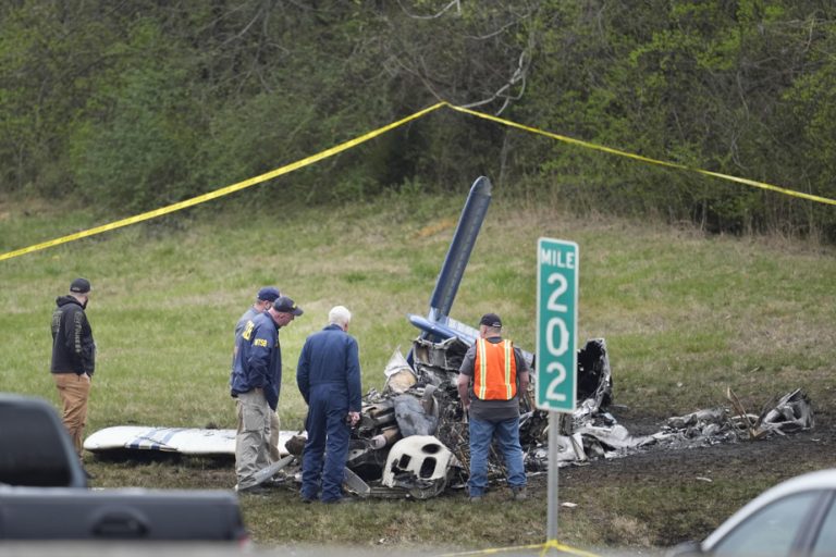 Canadian plane crashes in Nashville |  Plane’s engine ‘spluttering,’ witness says