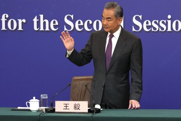 China is a “force for peace”, assures its head of diplomacy