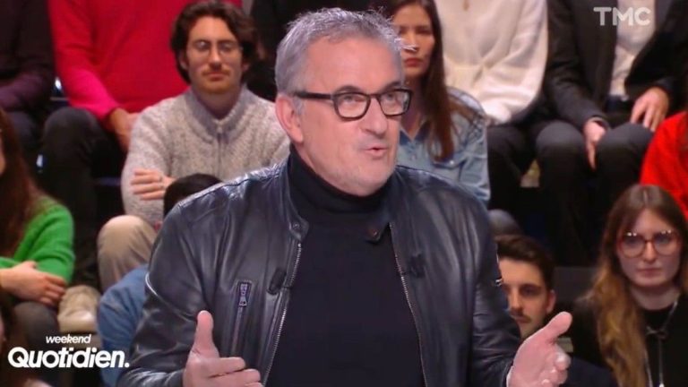 Christophe Dechavanne responds to his ex-partner in “Quotidien”