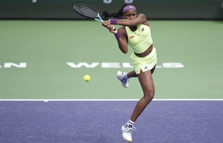 Coco Gauff defeats Lucia Bronzetti to advance to round of 16 in Indian Wells