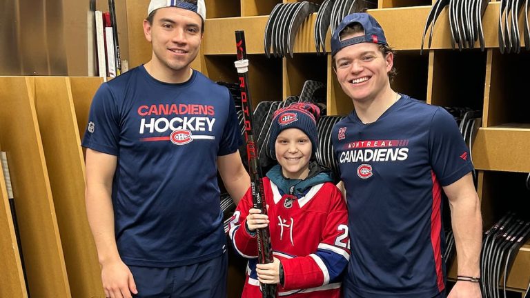 Cole Caufield makes Leo’s dream come true