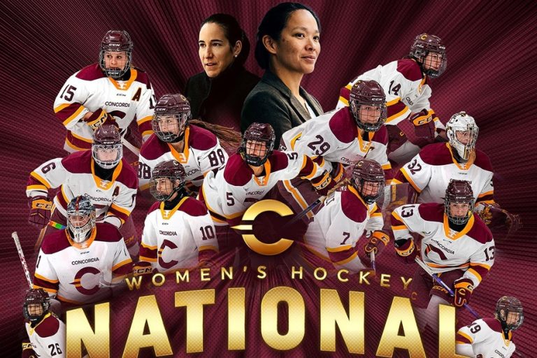 College women’s hockey |  The Concordia Stingers, again and again