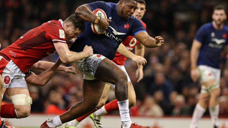 Colombe, Meafou, Depoortere and Barré, an “extraordinary” first with the XV of France in Cardiff