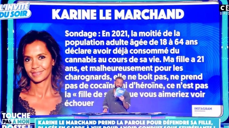 Cyril Hanouna atomizes Karine Le Marchand and her speaking out after the arrest of her daughter Alya