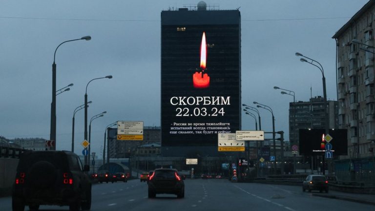 DIRECT.  Two days after the terrorist attack near Moscow, a day of national mourning in Russia