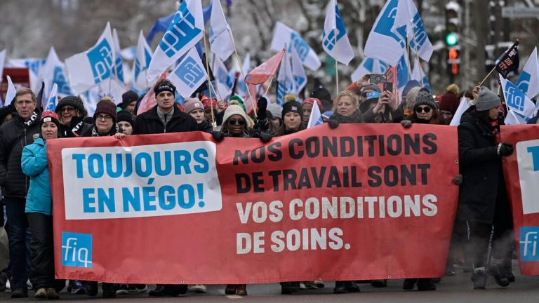 Demonstration in front of the National Assembly: FIQ nurses want to be heard