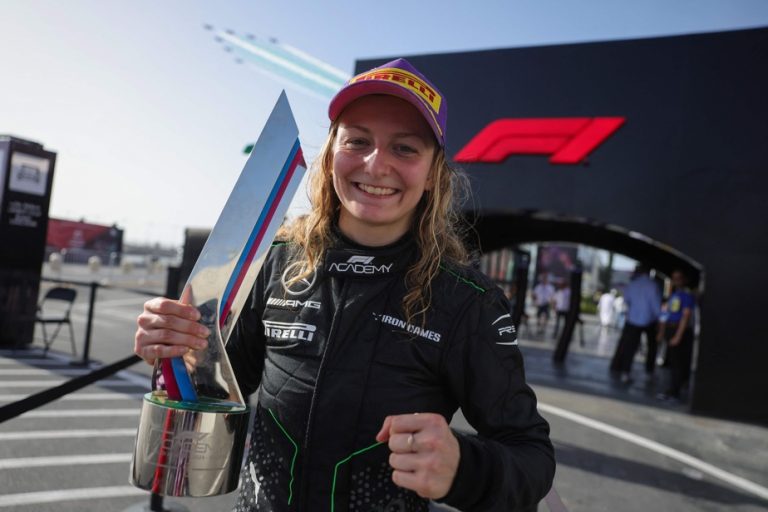 Doriane Pin believes in her dream of racing in Formula 1