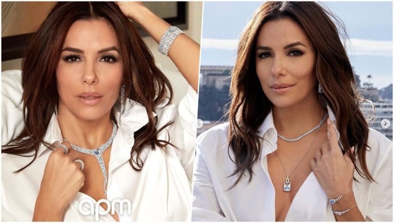 Eva Longoria unveils the Spring 2024 collection from the APM Monaco brand