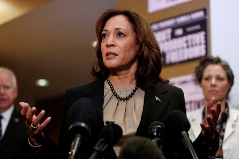 First for a vice president |  Kamala Harris visits a clinic that performs abortions