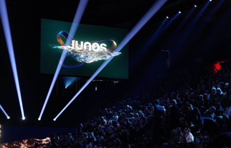 Flag at half-mast at Juno Gala