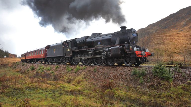 In Scotland, the Harry Potter train stopped for safety reasons by the British rail police