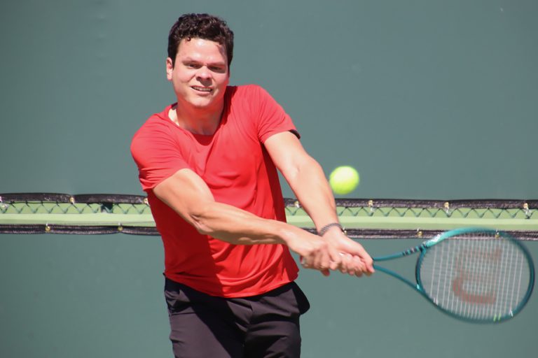 Indian Wells |  Milos Raonic wins against Sumit Nagal in 1st round