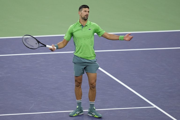 Indian Wells |  Novak Djokovic eliminated in the third round