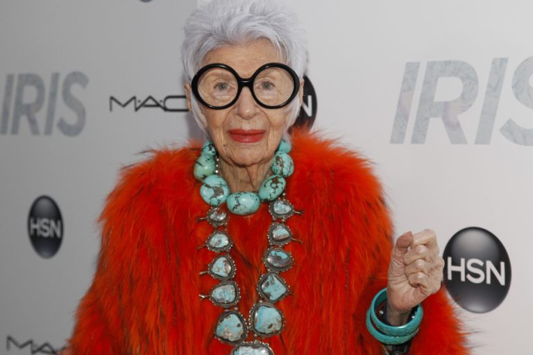 Iris Apfel, “geriatric starlet” of fashion, dies at 102